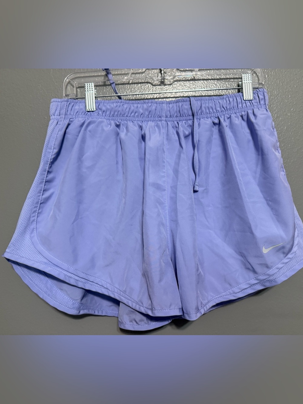 Nike Lavender Athletic Drawstring Running Shorts XL